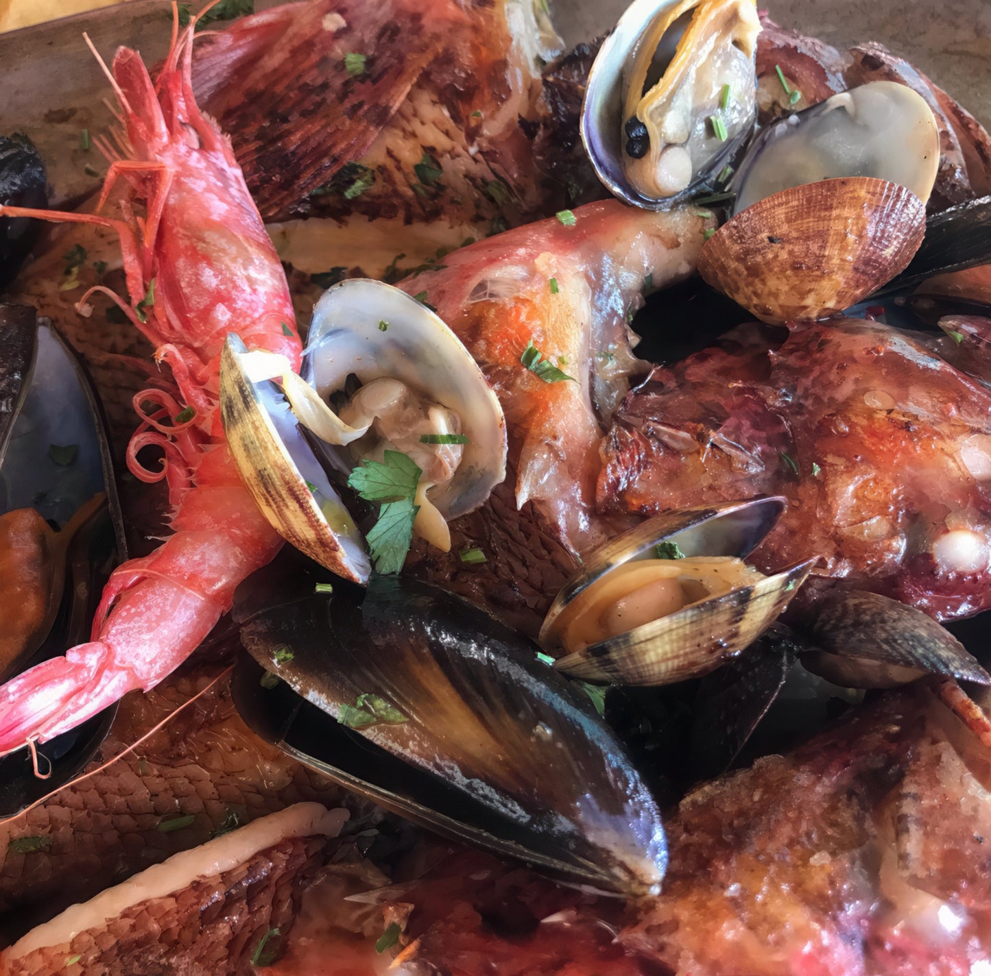Lunch at Cala Carbo